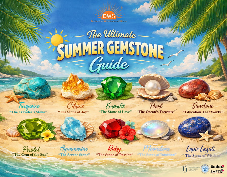 The Ultimate Summer Gemstone Guide: Hottest Crystals for the Season